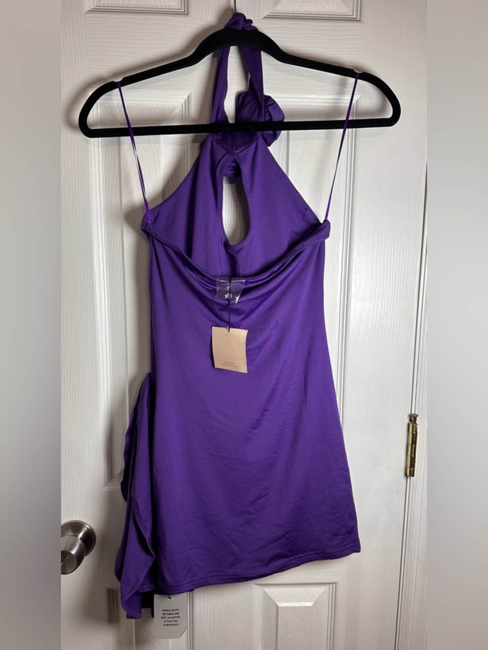 NWT Superdown Ruth Rutched Mini Dress Size M - Picture 9 of 10